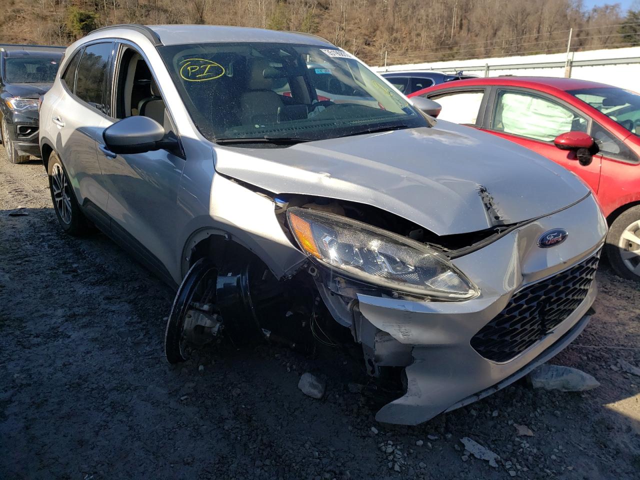 FORD ESCAPE SEL 2020 with VIN 1FMCU0H63LUA15014 - Photo from auction