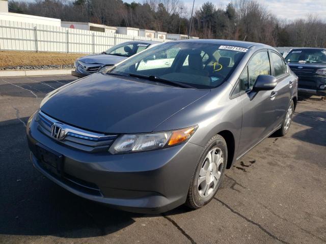Photo 2 from auction – 2012 HONDA CIVIC HYBR with VIN JHMFB4F20CS005257