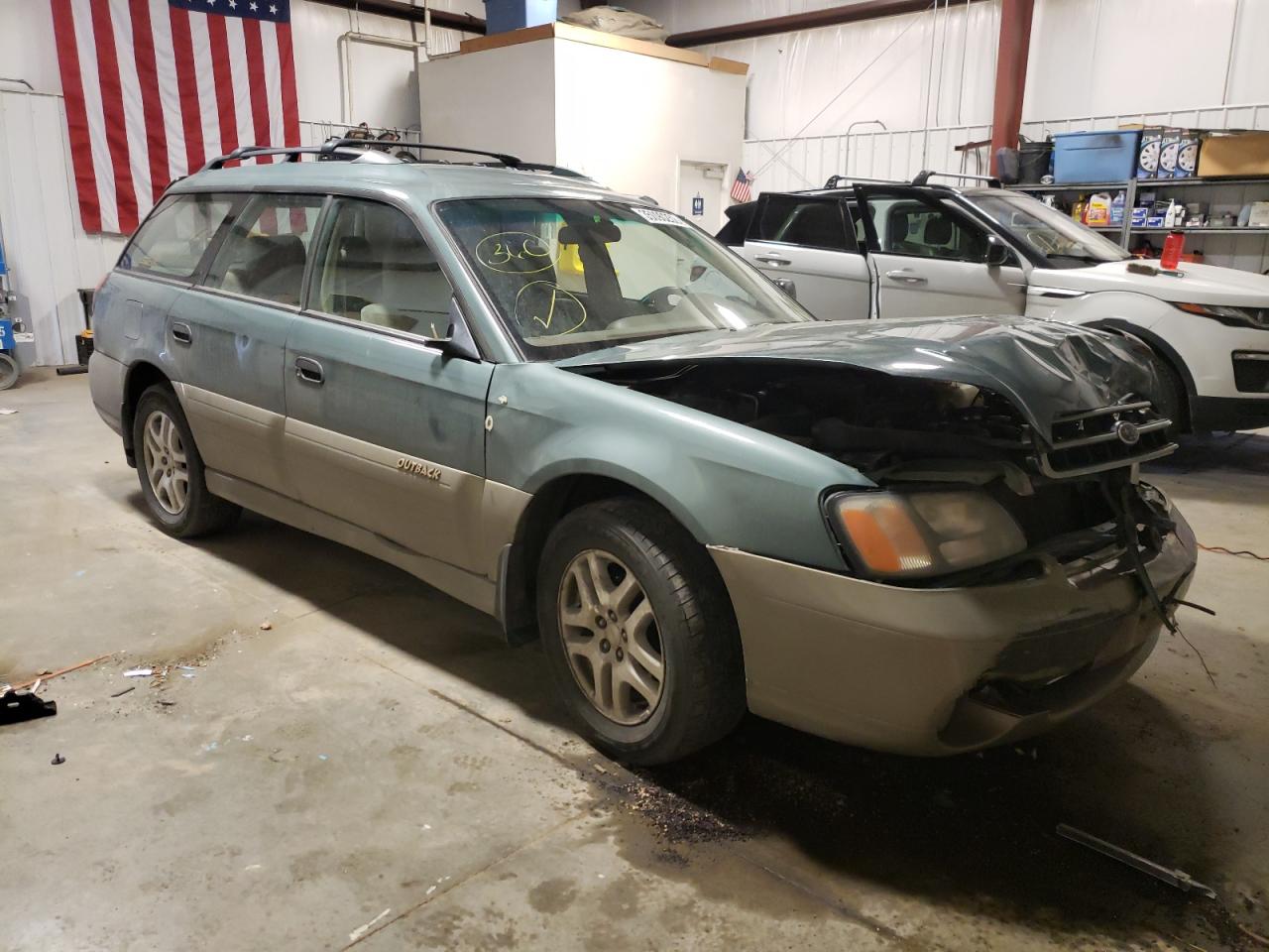 SUBARU LEGACY WAG 2000 with VIN 4S3BH6753Y7639109 - Photo from auction