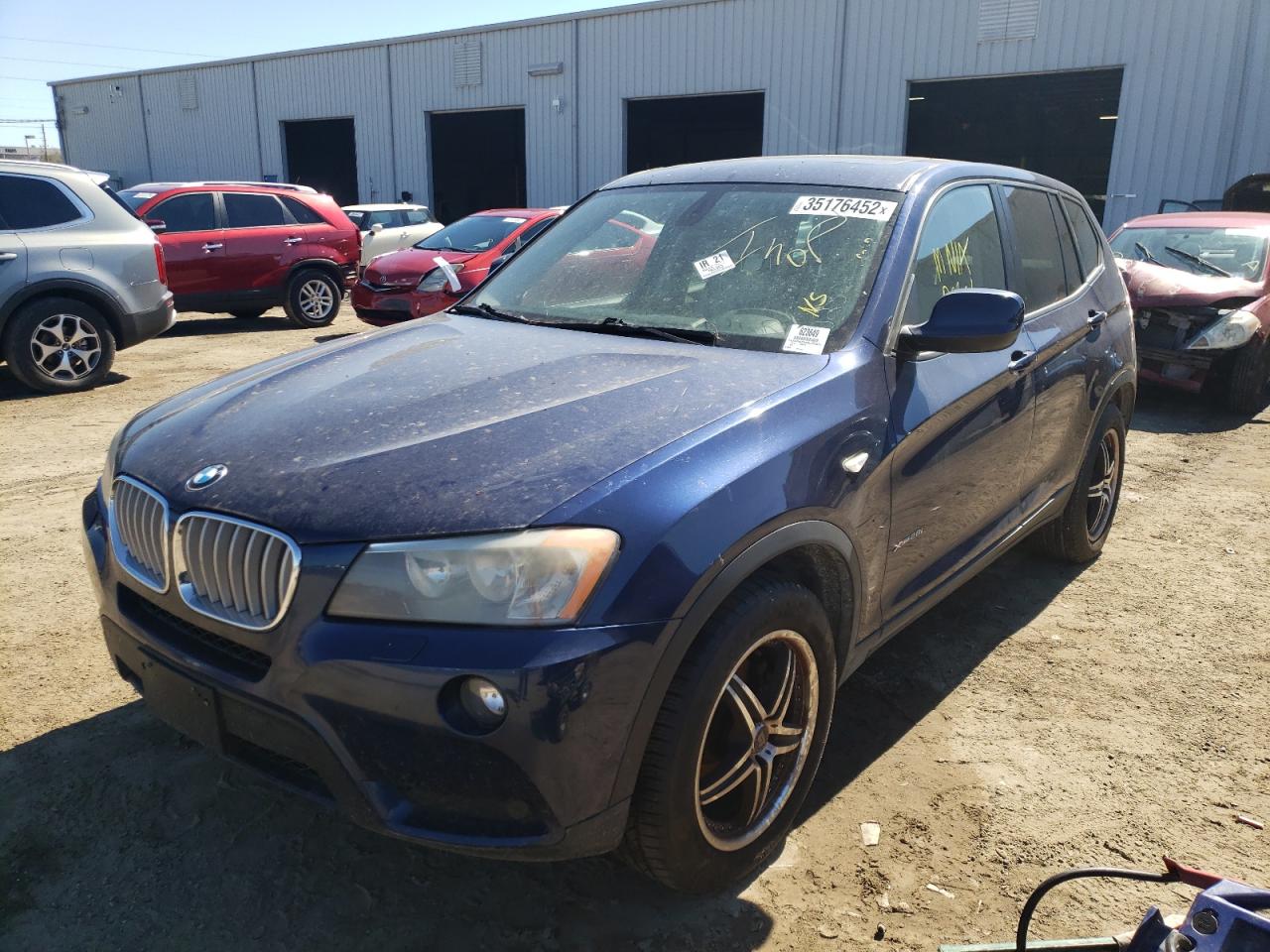 Photo 2 from auction – 2011 BMW X3 XDRIVE2 with VIN 5UXWX5C56BL702821