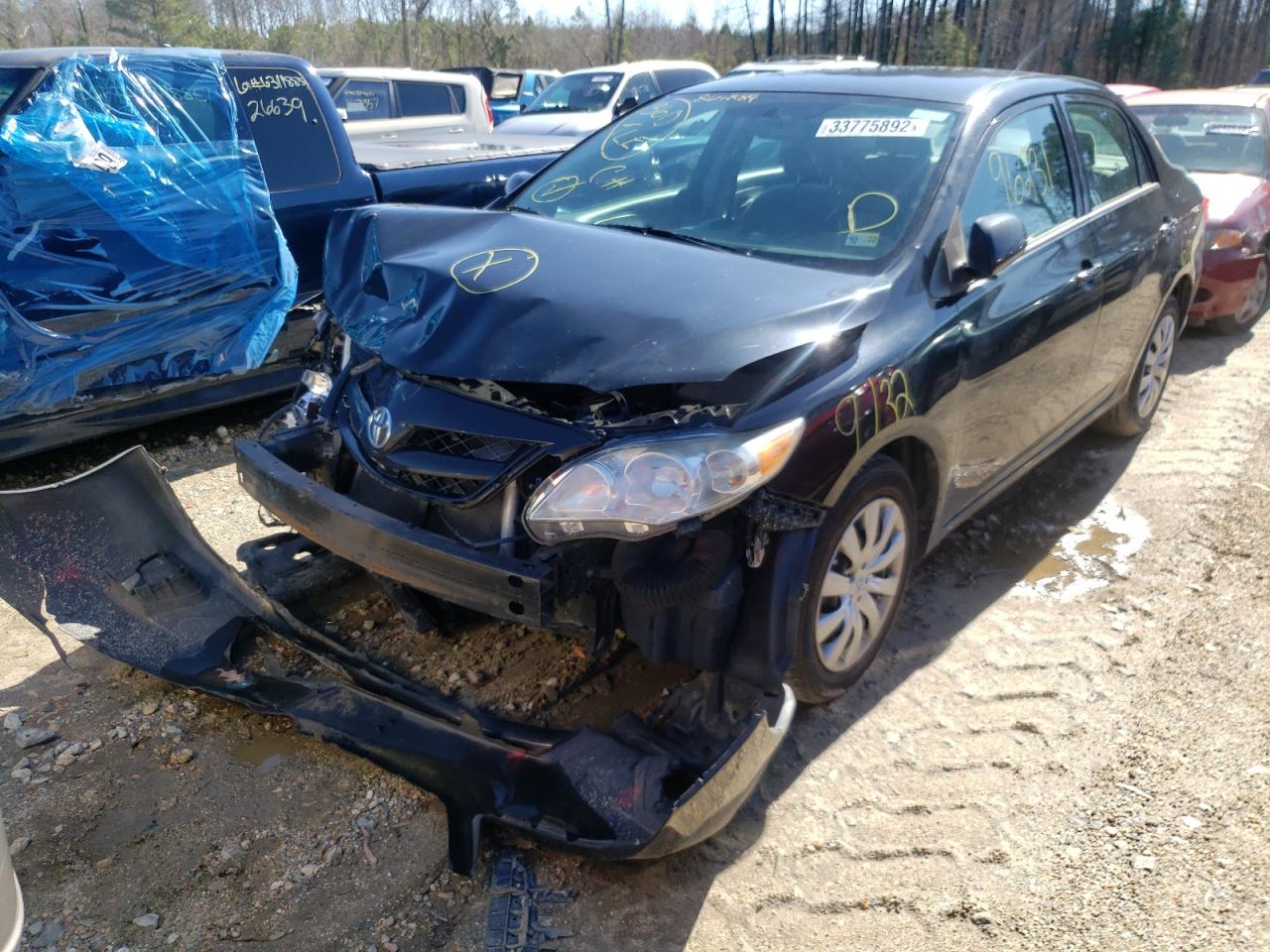 Photo 2 from auction – 2012 TOYOTA COROLLA BA with VIN 2T1BU4EE5CC864884