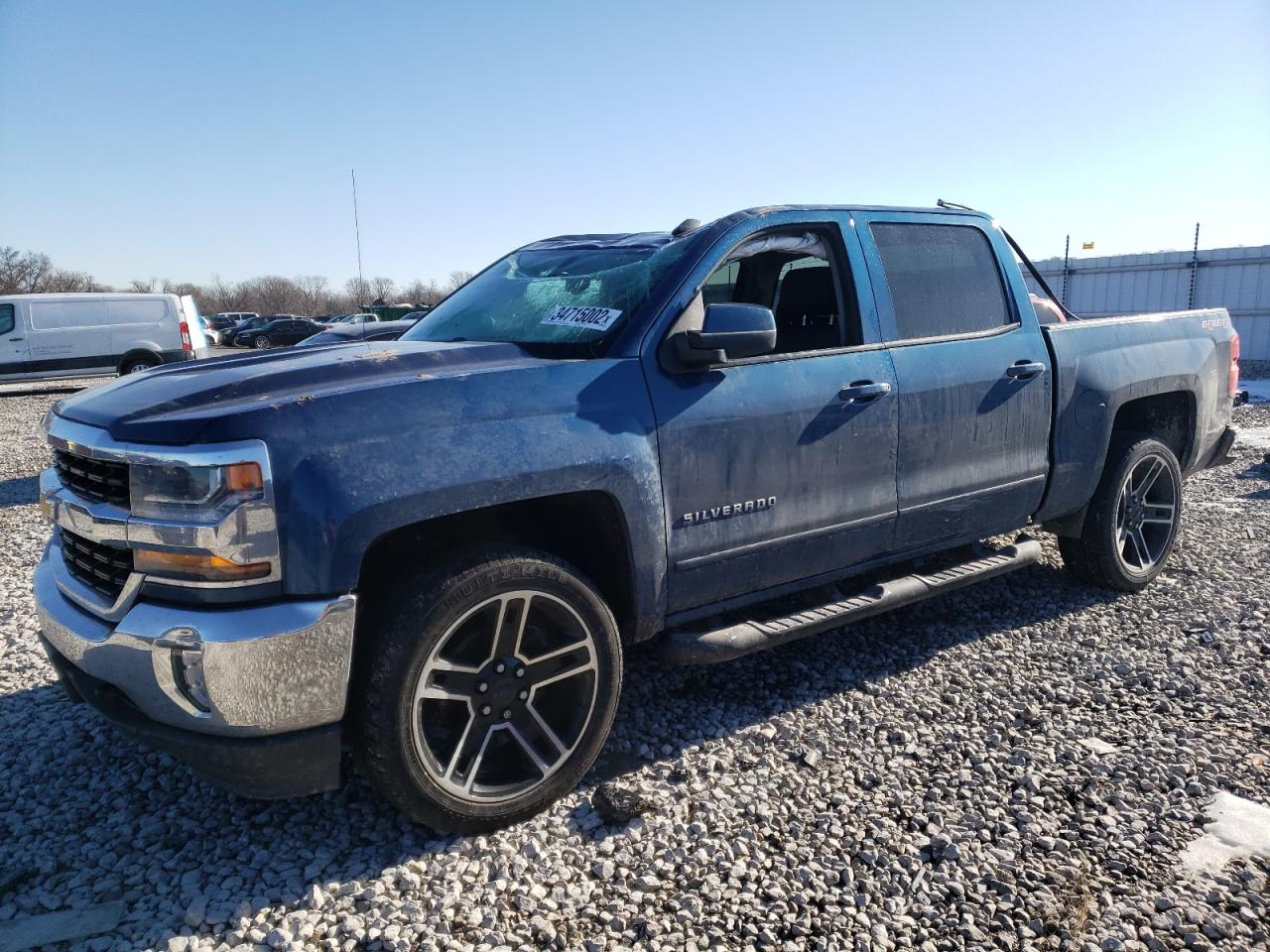 Photo 2 from auction – 2016 CHEVROLET SILVERADO with VIN 3GCUKREC3GG262359