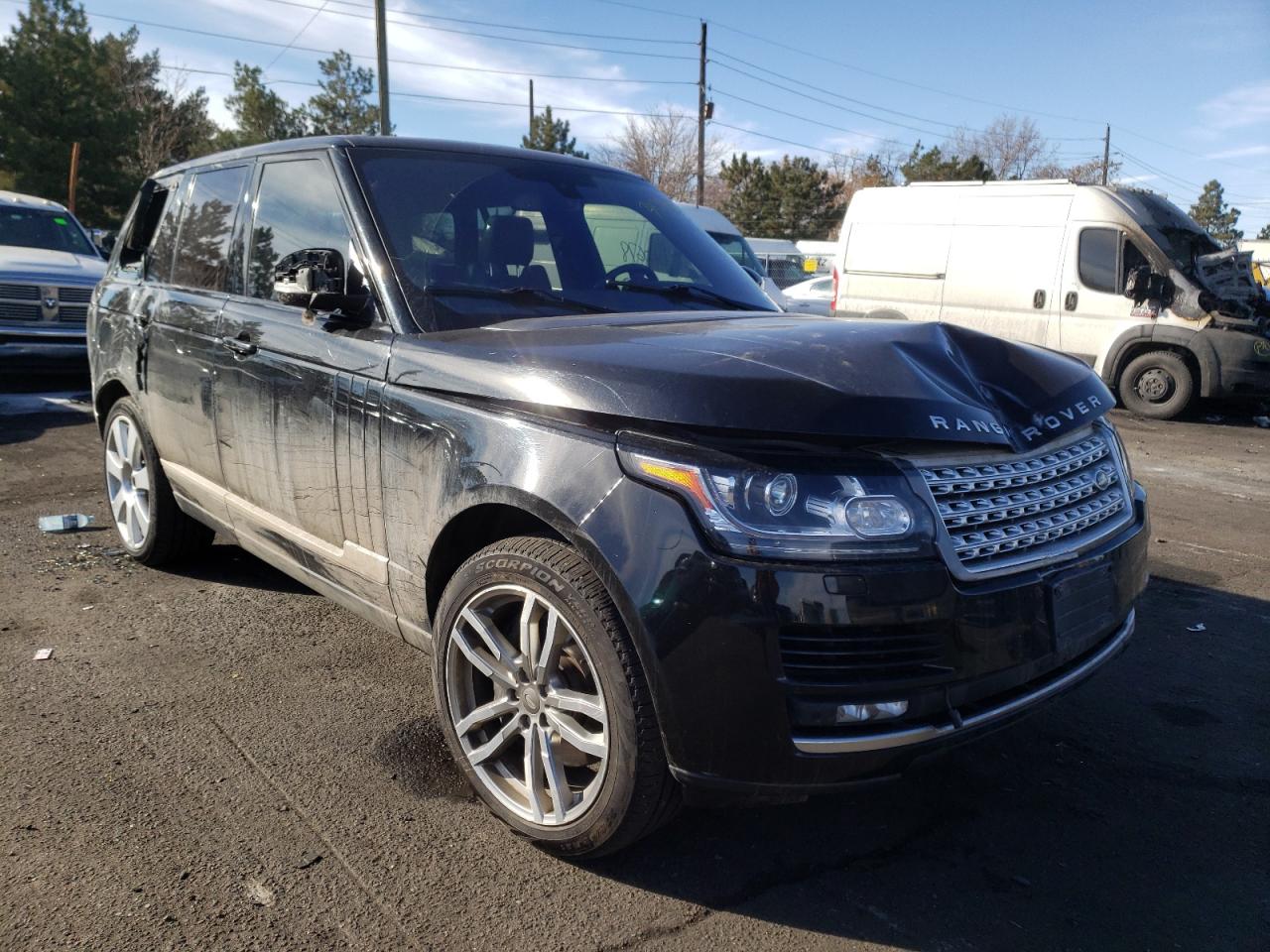 LAND ROVER RANGE ROVE 2016 with VIN SALGS2EF1GA244593 - Photo from auction