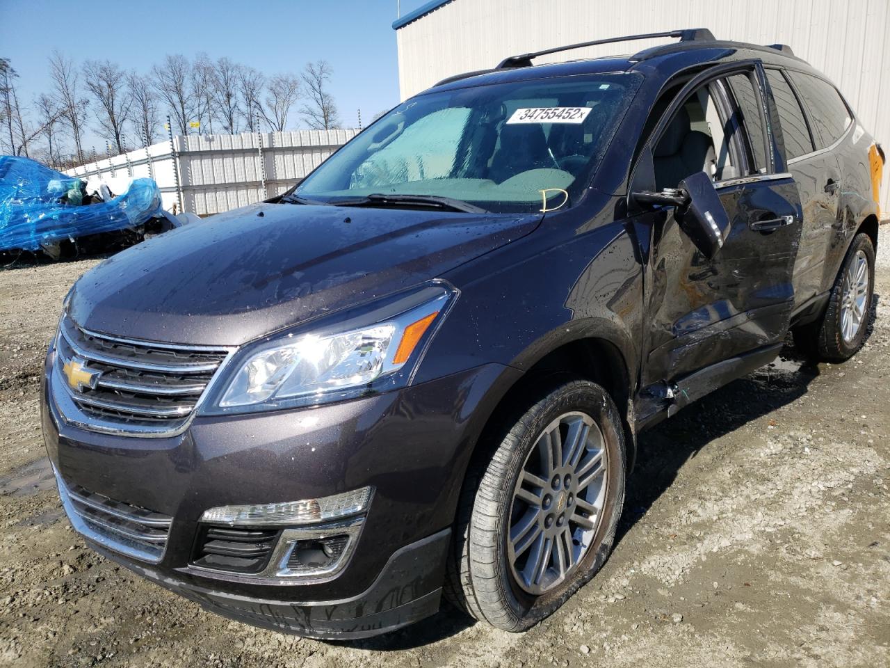 Photo 2 from auction – 2015 CHEVROLET TRAVERSE L with VIN 1GNKRGKD3FJ378752