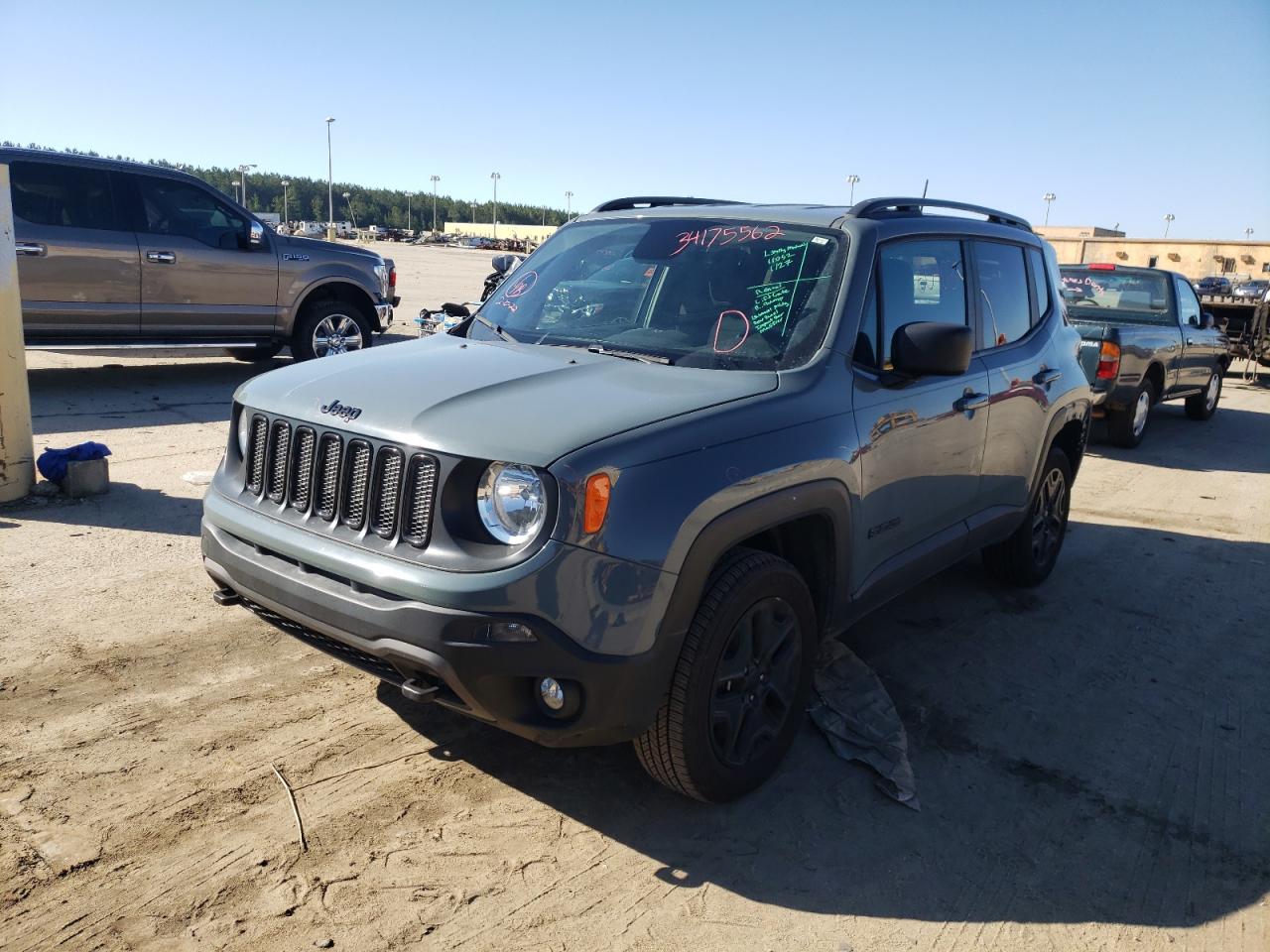 Photo 2 from auction – 2018 JEEP RENEGADE S with VIN ZACCJBAB3JPH46217