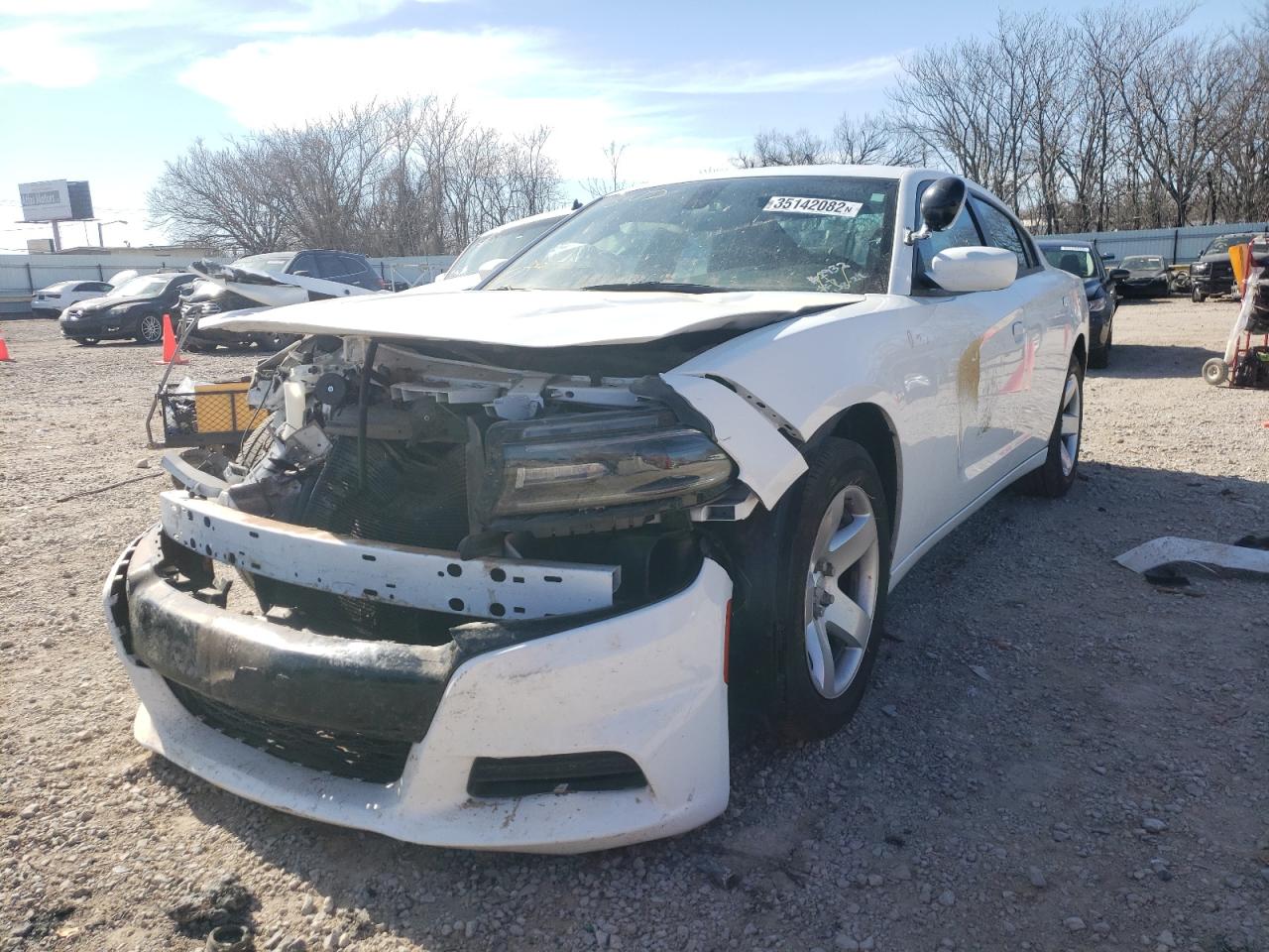Photo 2 from auction – 2019 DODGE CHARGER PO with VIN 2C3CDXAG7KH753405