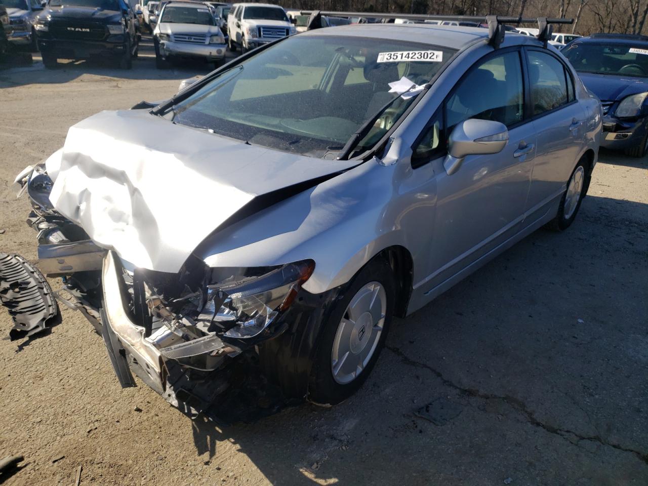Photo 2 from auction – 2008 HONDA CIVIC HYBR with VIN JHMFA36298S030582