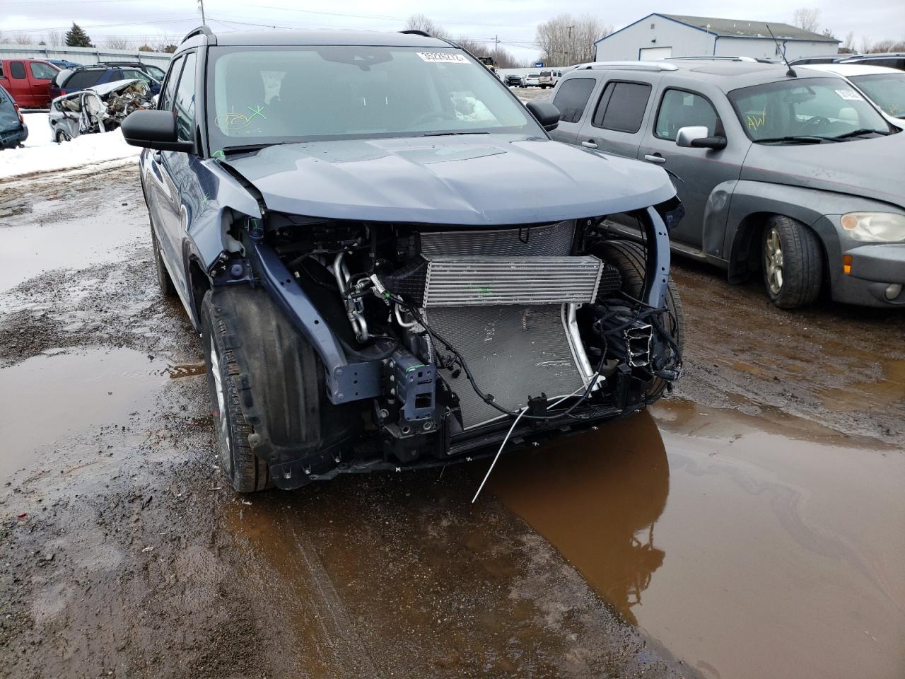Photo 9 from auction – 2021 FORD EXPLORER X with VIN 1FMSK8DH2MGA58363