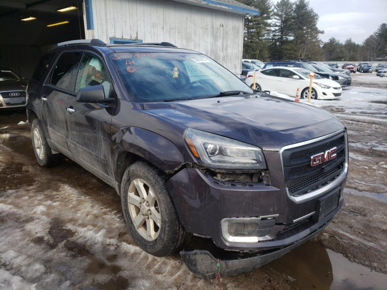 GMC ACADIA SLE 2015 with VIN 1GKKVNED8FJ229844 - Photo from auction