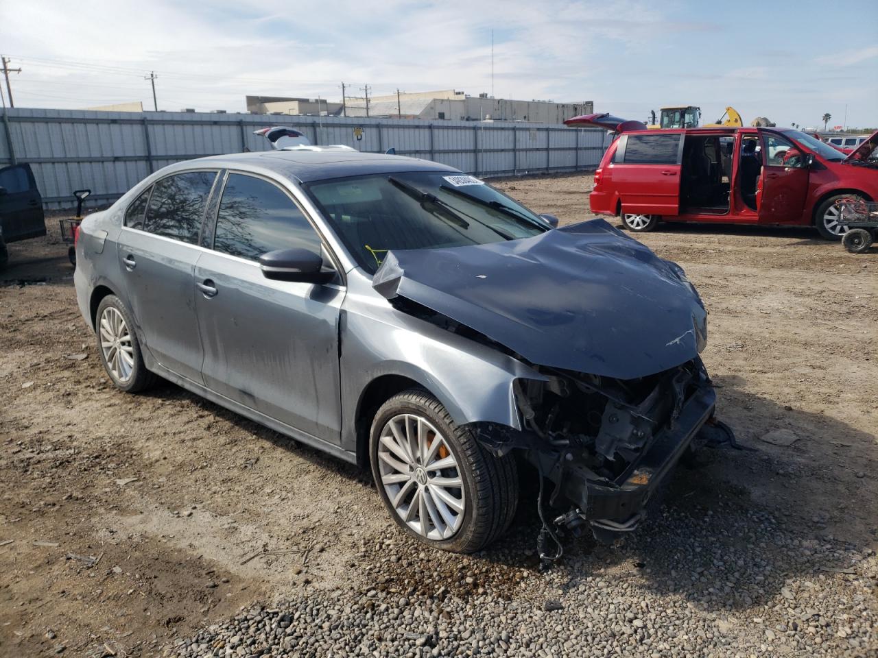 VOLKSWAGEN JETTA SEL 2012 with VIN 3VWLX7AJ7CM425013 - Photo from auction
