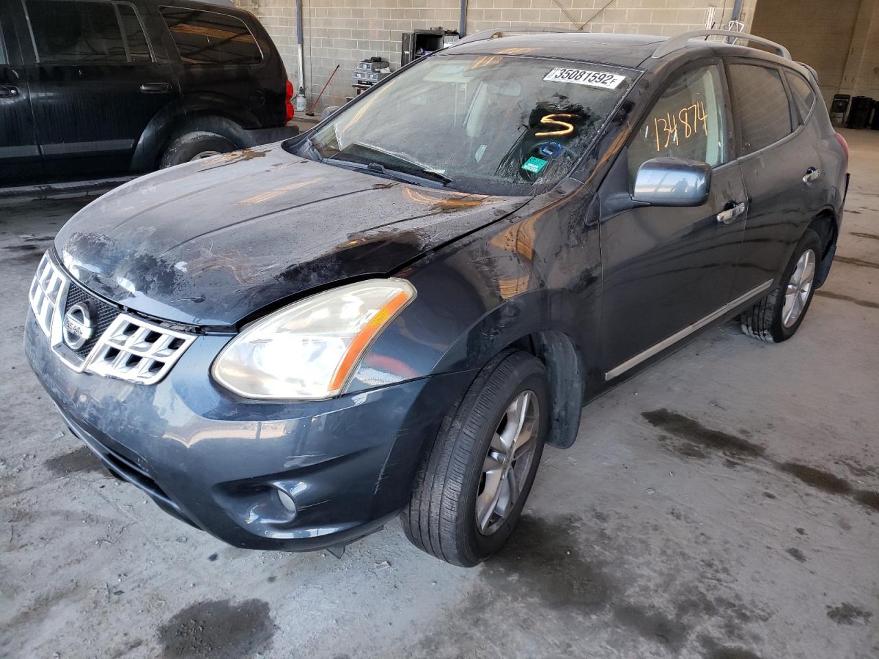Photo 2 from auction – 2012 NISSAN ROGUE S with VIN JN8AS5MT3CW607290