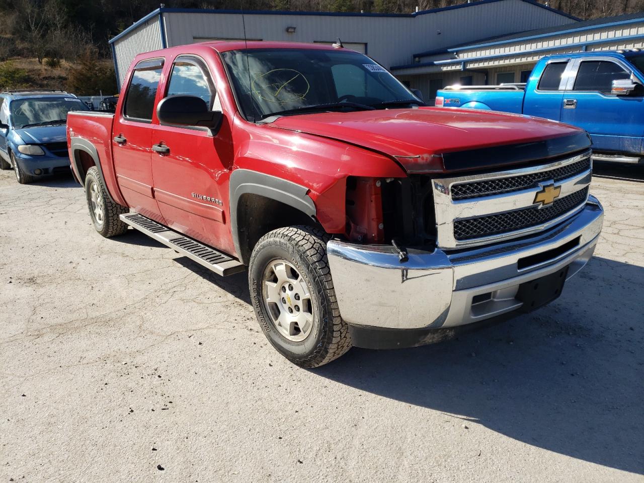CHEVROLET SILVERADO 2012 with VIN 3GCPKSE72CG273354 - Photo from auction