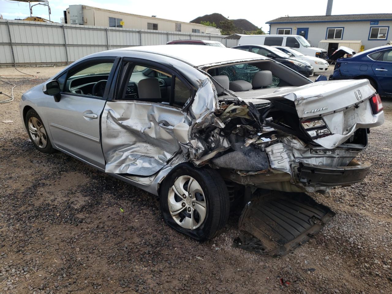 Photo 3 from auction – 2013 HONDA CIVIC LX with VIN 2HGFB2F59DH587966