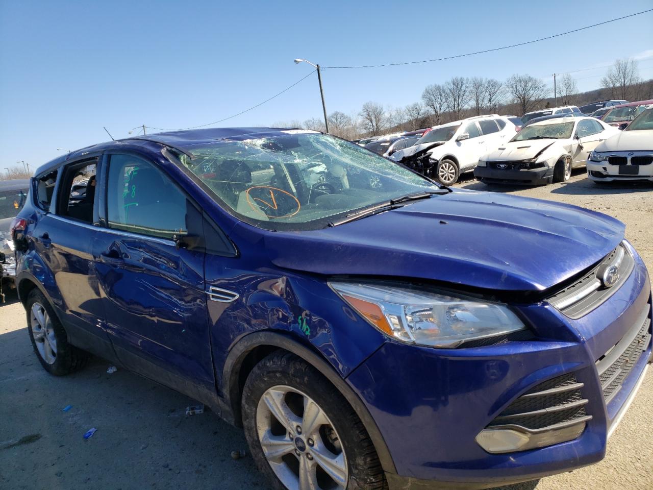 FORD ESCAPE SE 2015 with VIN 1FMCU0G7XFUA06387 - Photo from auction