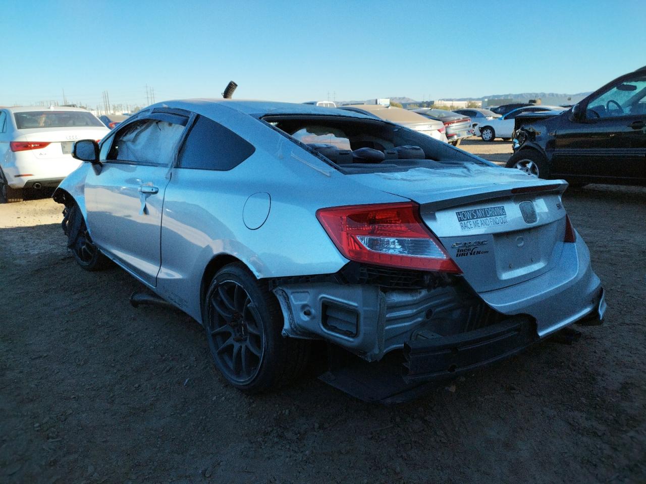 Photo 3 from auction – 2012 HONDA CIVIC SI with VIN 2HGFG4A59CH700429