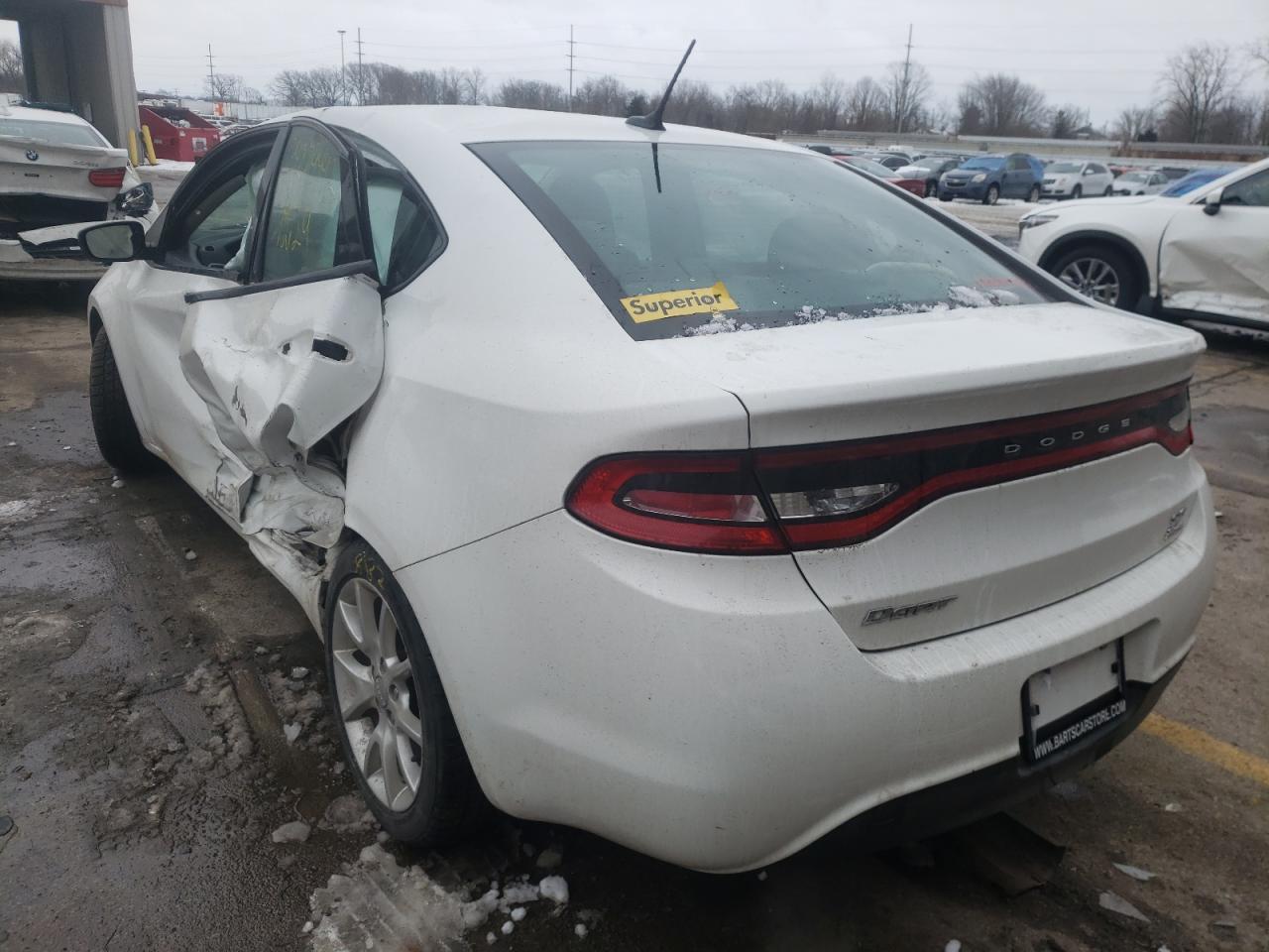 Photo 3 from auction – 2014 DODGE DART SXT with VIN 1C3CDFBB0ED719952