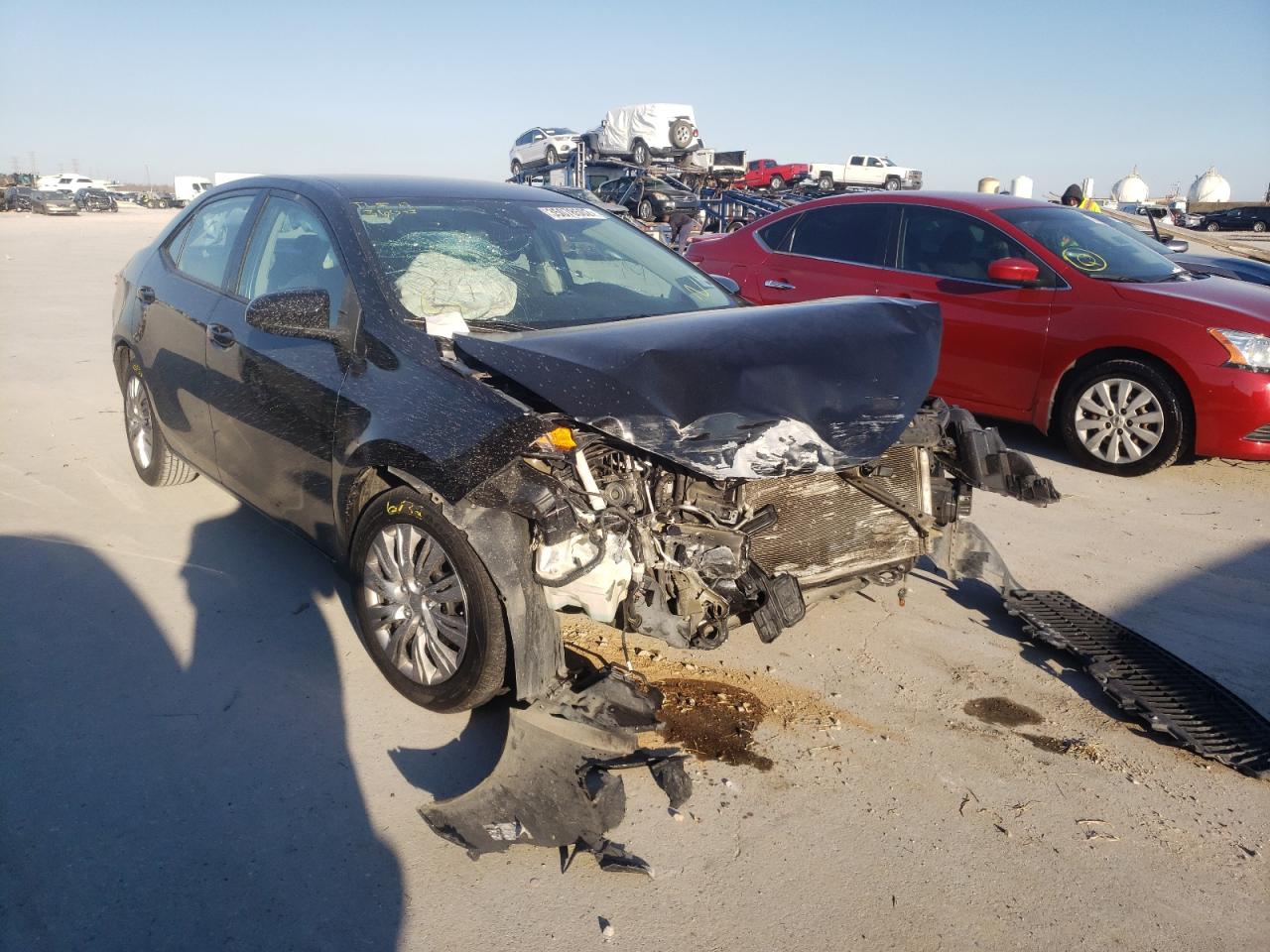 TOYOTA COROLLA L 2017 with VIN 2T1BURHEXHC807077 - Photo from auction