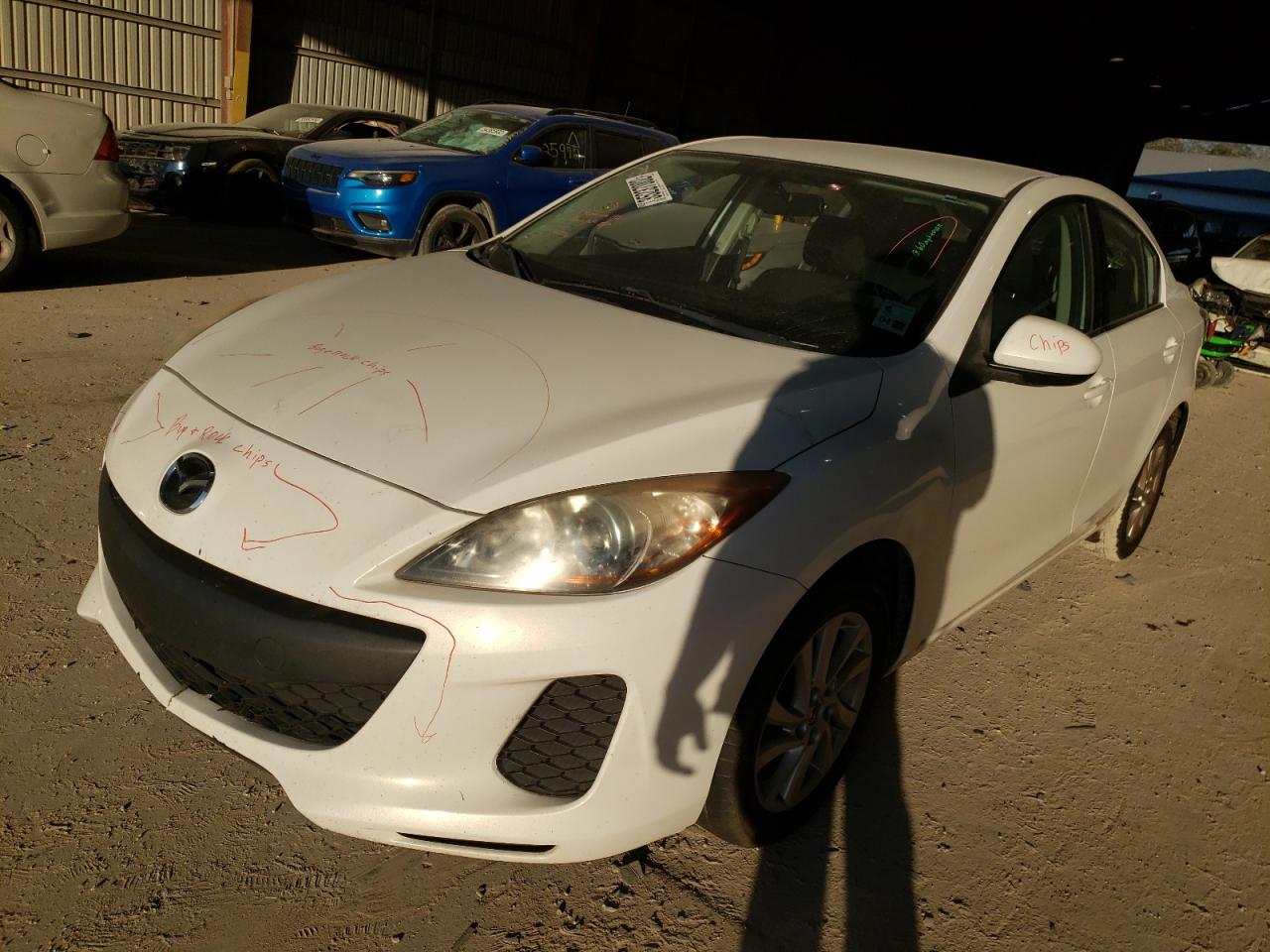 Photo 2 from auction – 2012 MAZDA 3 I with VIN JM1BL1V79C1594968