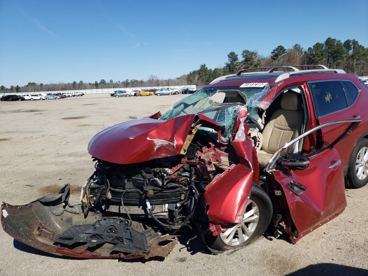 Photo 9 from auction – 2016 NISSAN ROGUE S with VIN 5N1AT2MT5GC839867