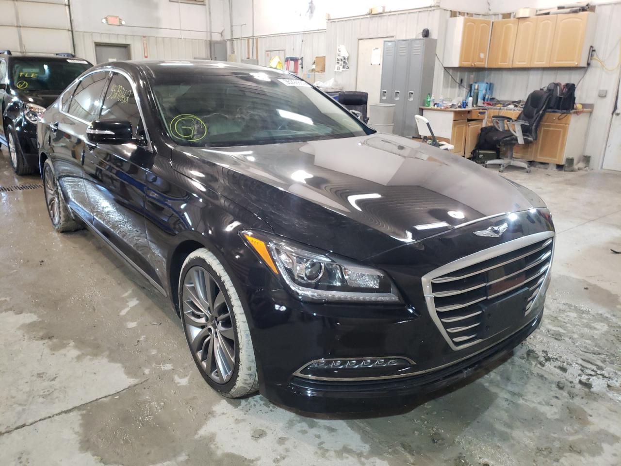GENESIS G80 ULTIMA 2017 with VIN KMHGN4JF6HU180854 - Photo from auction