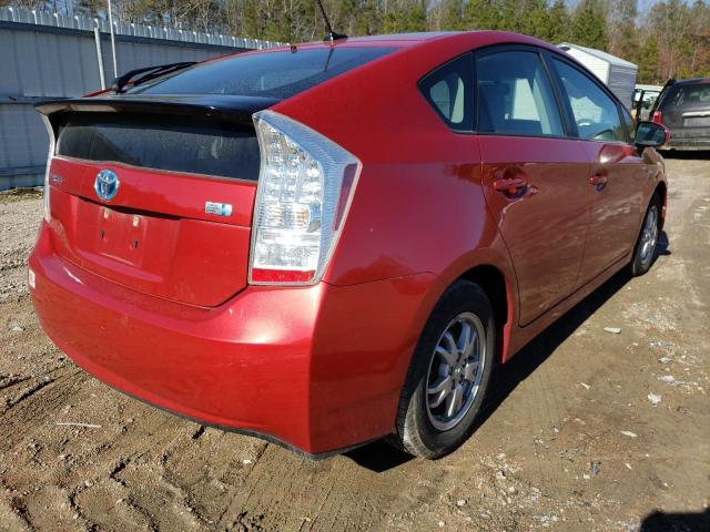 Photo 4 from auction – 2010 TOYOTA PRIUS with VIN JTDKN3DU9A0096804