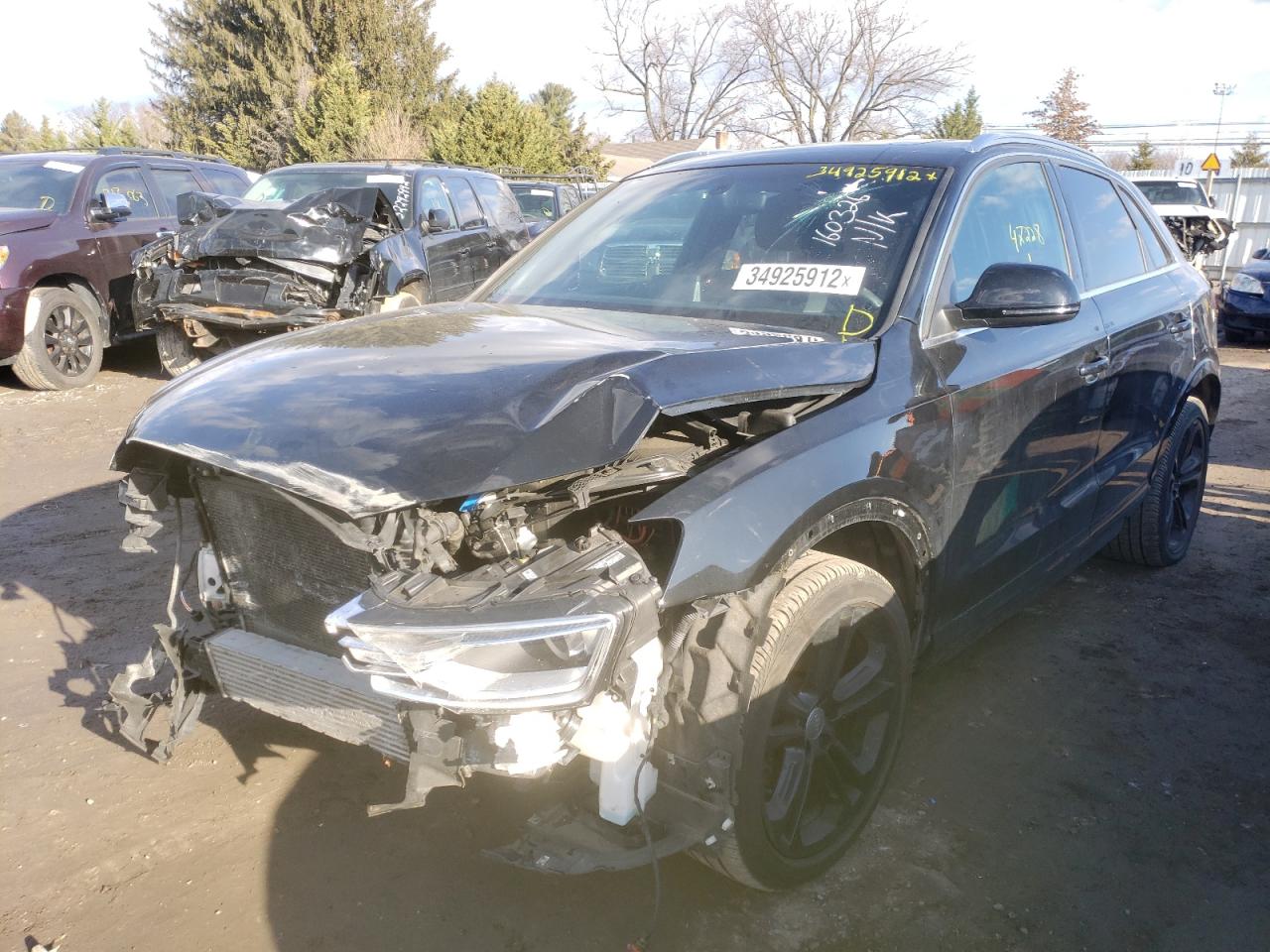 Photo 2 from auction – 2016 AUDI Q3 PREMIUM with VIN WA1EFCFS9GR024277