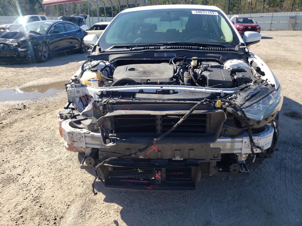 Photo 9 from auction – 2017 FORD FUSION SE with VIN 3FA6P0HD2HR249706