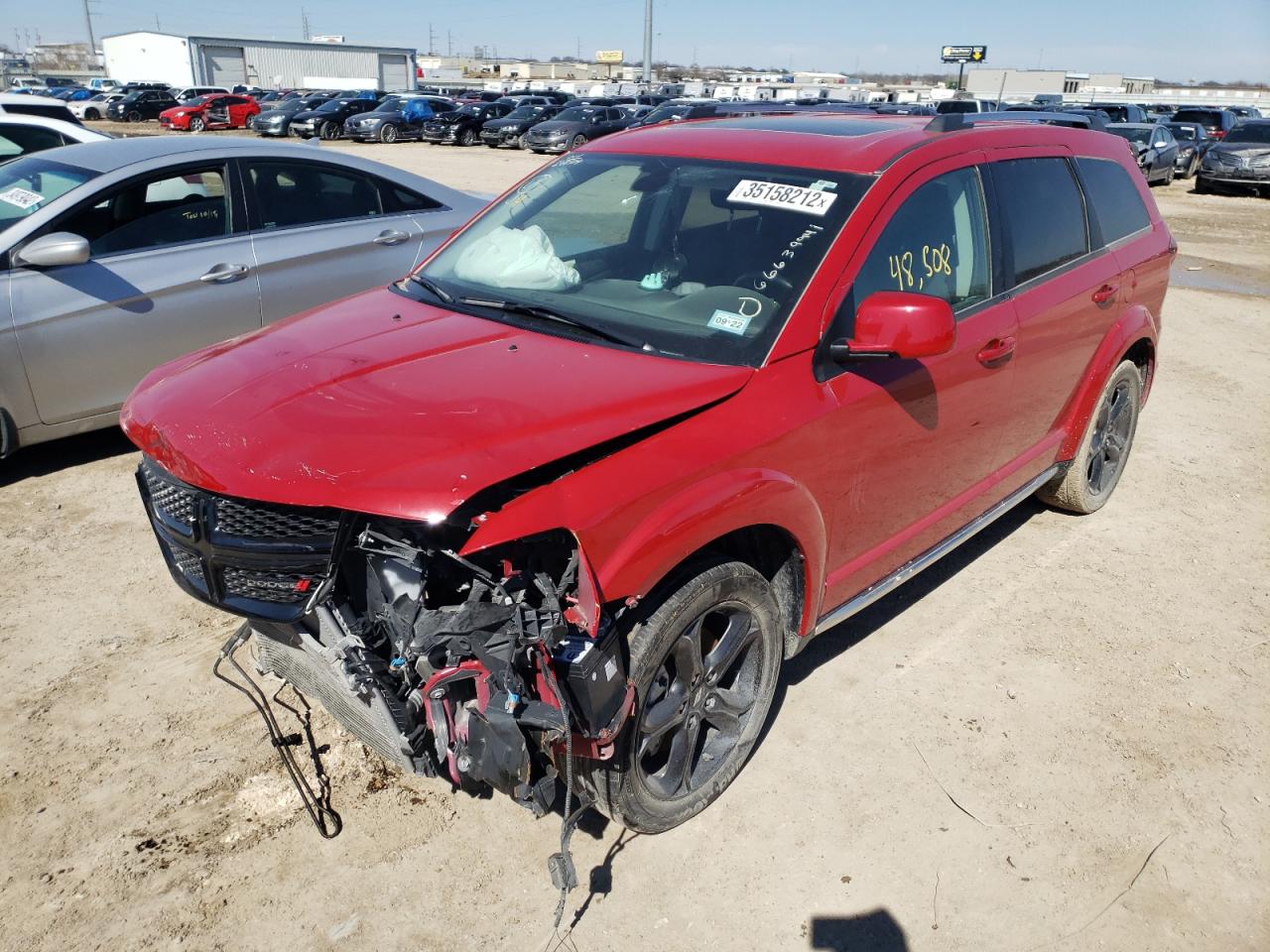 Photo 2 from auction – 2020 DODGE JOURNEY CR with VIN 3C4PDCGB0LT248509