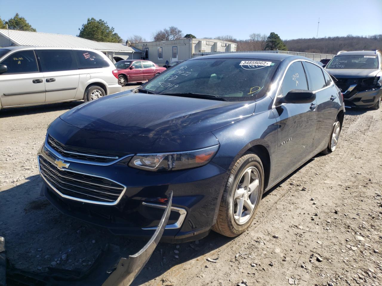 Photo 2 from auction – 2018 CHEVROLET MALIBU LS with VIN 1G1ZB5ST5JF205049