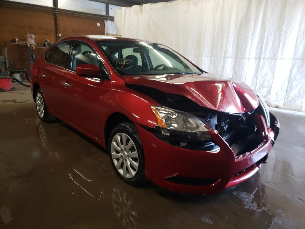 Photo 1 from auction – 2014 NISSAN SENTRA S with VIN 3N1AB7AP7EY305613