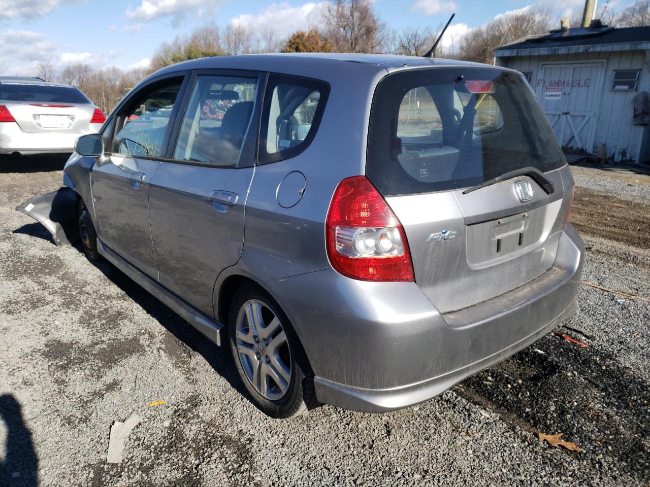 Photo 3 from auction – 2007 HONDA FIT S with VIN JHMGD37677S056660