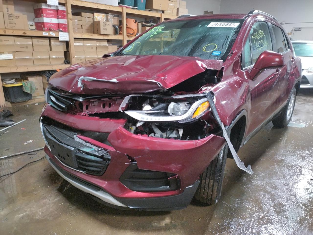 Zdjęcie 2 z aukcji – 2017 CHEVROLET TRAX 1LT z VIN 3GNCJLSB2HL273313