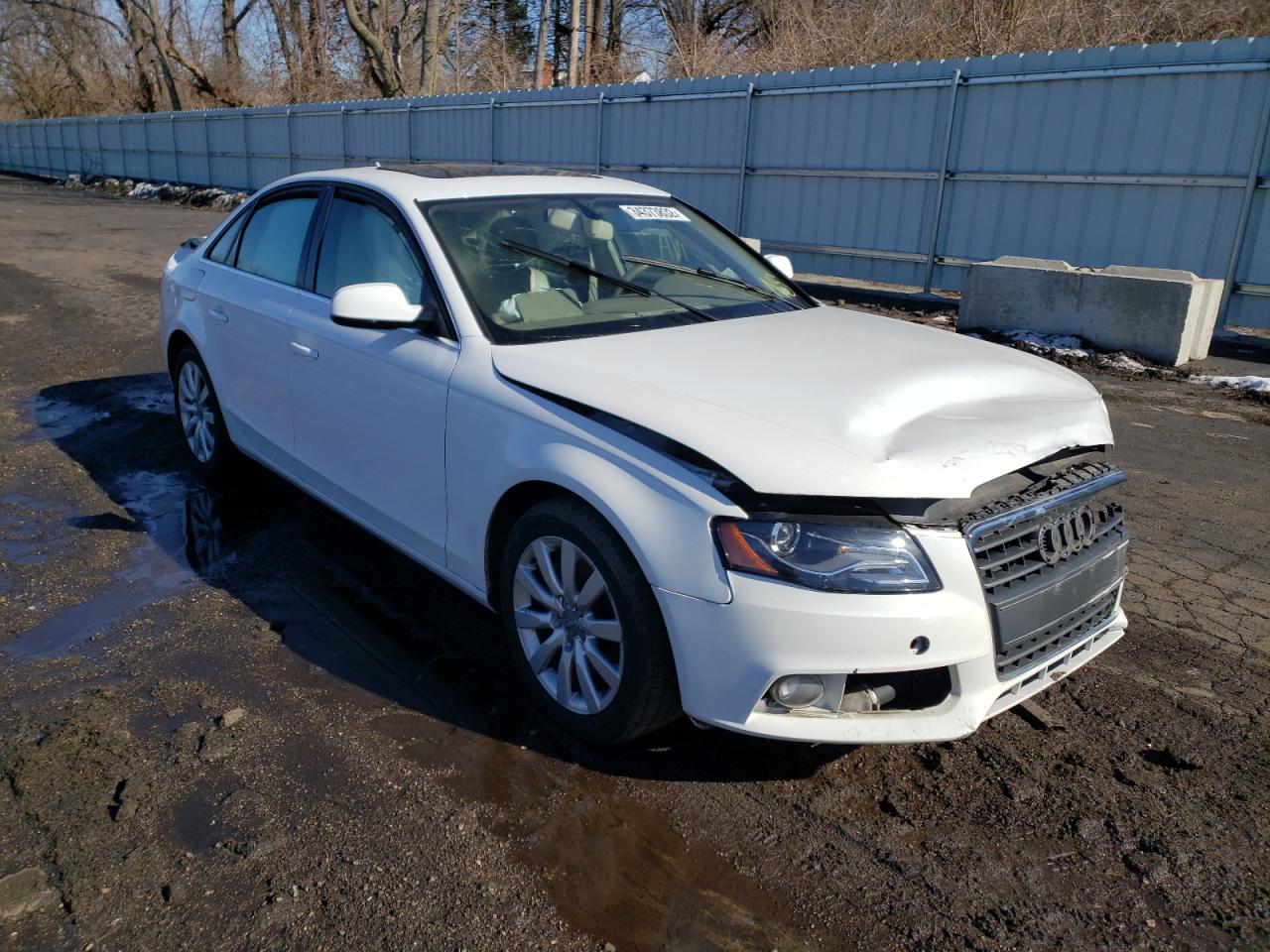 AUDI A4 PREMIUM 2012 with VIN WAUAFAFL3CN017258 - Photo from auction