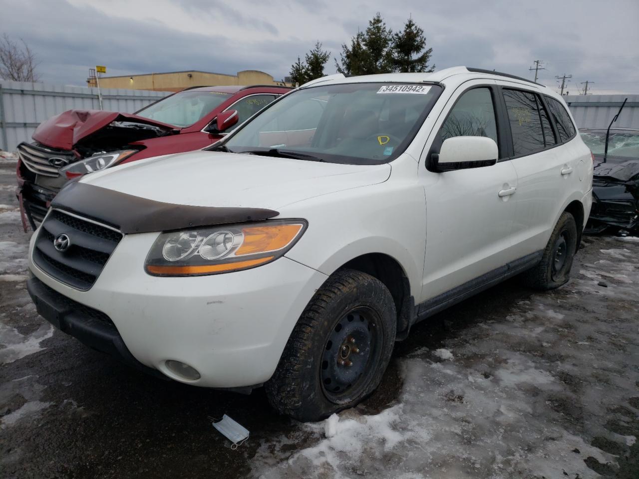 Photo 2 from auction – 2008 HYUNDAI SANTA FE G with VIN 5NMSG73E88H212595
