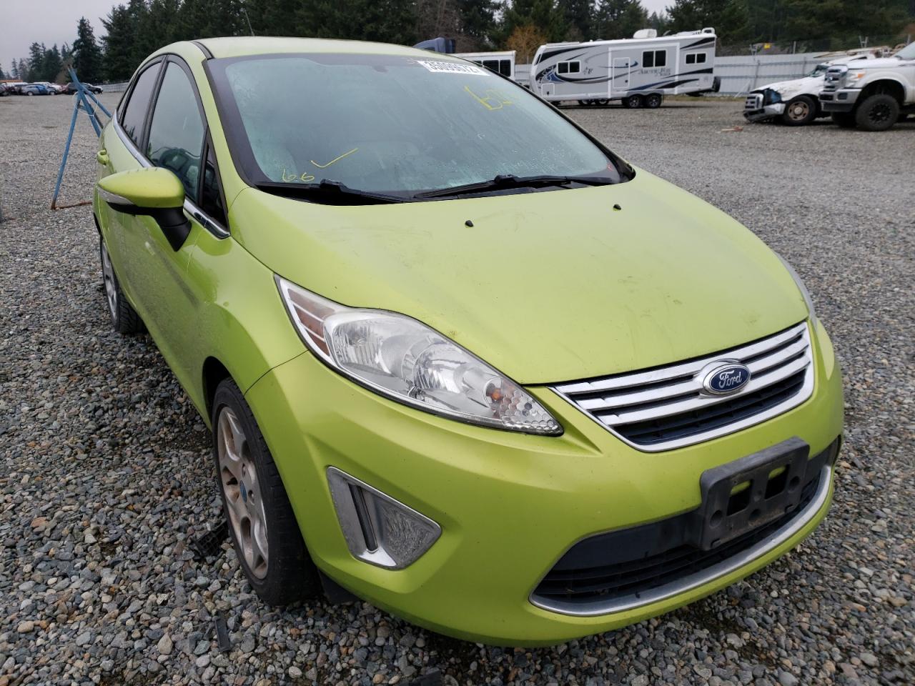 FORD FIESTA SEL 2011 with VIN 3FADP4CJ8BM216841 - Photo from auction