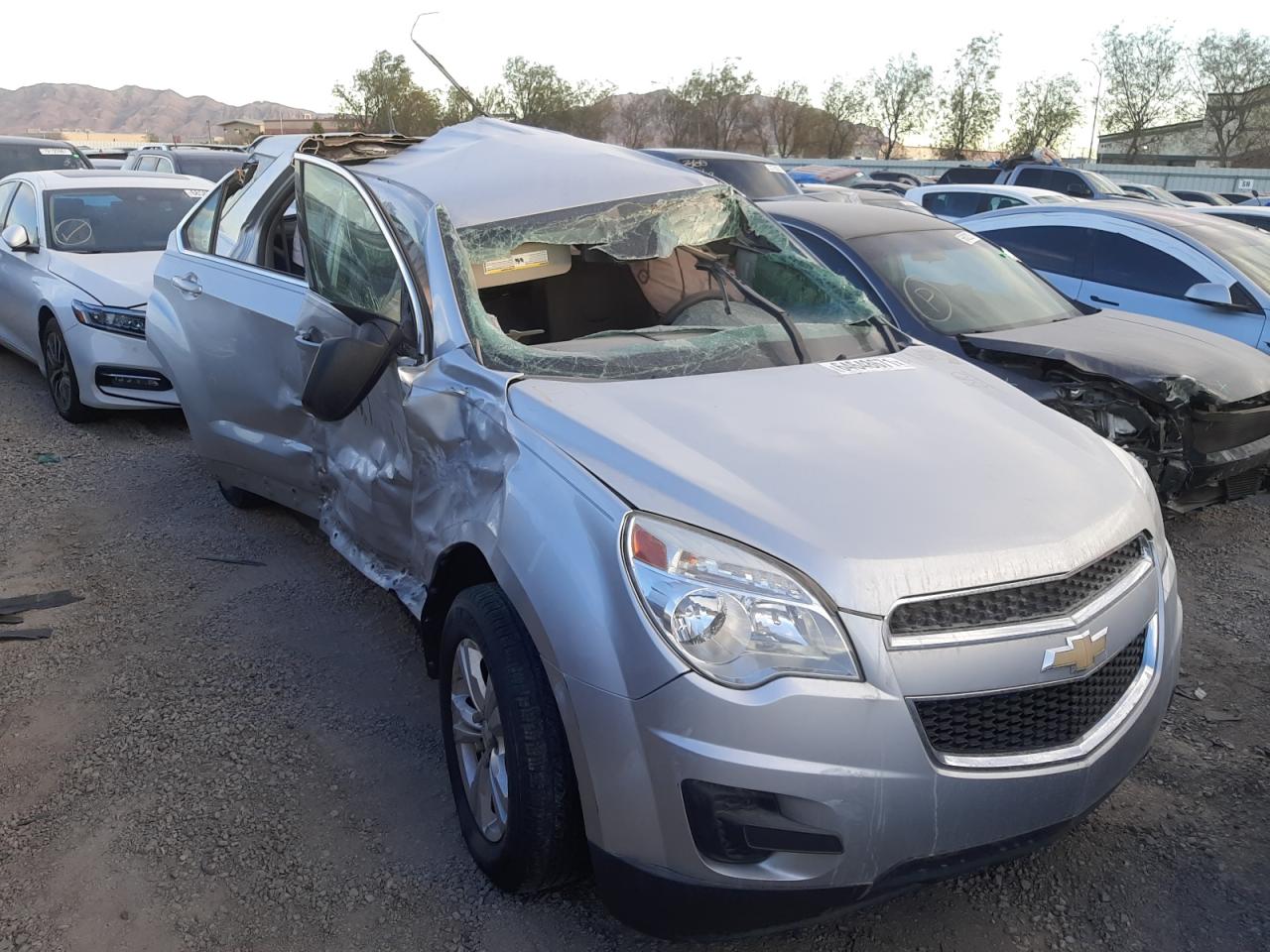 CHEVROLET EQUINOX LS 2012 with VIN 2GNALBEK0C1232552 - Photo from auction