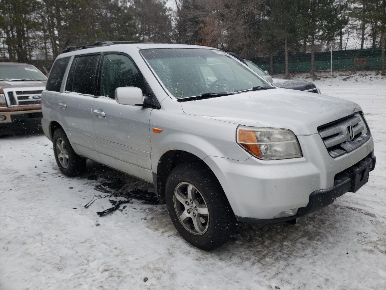 HONDA PILOT EXL 2008 z numerem VIN 5FNYF18518B053276 - Zdjęcie z aukcji