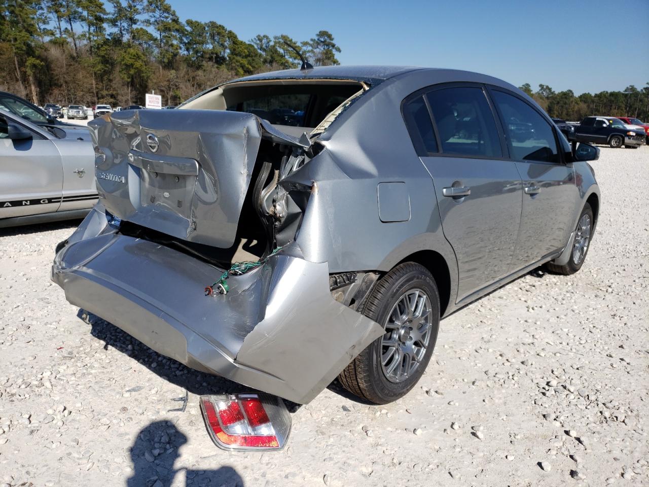 Photo 4 from auction – 2008 NISSAN SENTRA 2.0 with VIN 3N1AB61E08L725322
