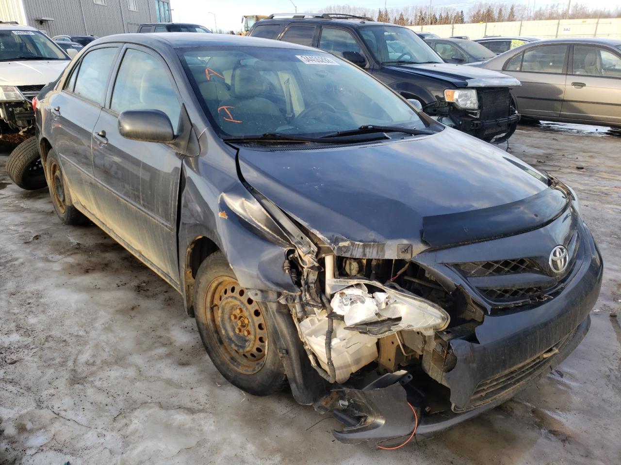 TOYOTA COROLLA BA 2013 with VIN 2T1BU4EE3DC942676 - Photo from auction