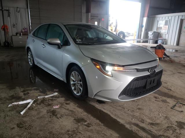 TOYOTA COROLLA LE 2021 with VIN 5YFVPMAE6MP198470 - Photo from auction