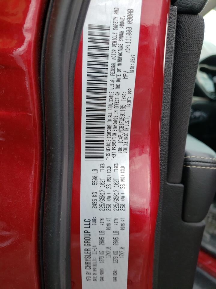 Photo 10 from auction – 2015 JEEP CHEROKEE L with VIN 1C4PJMCB1FW591185