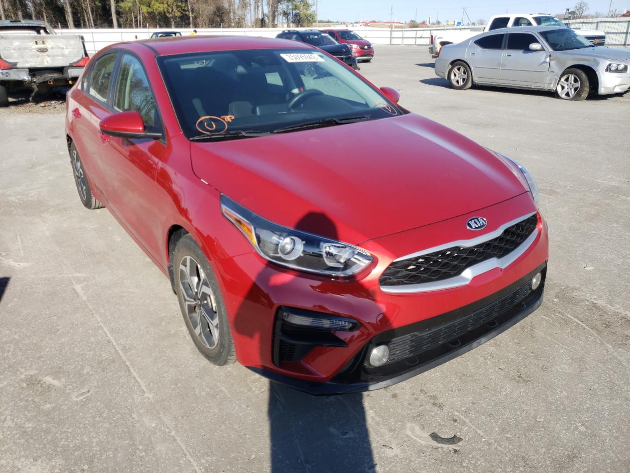 KIA FORTE FE 2020 with VIN 3KPF24AD5LE170170 - Photo from auction
