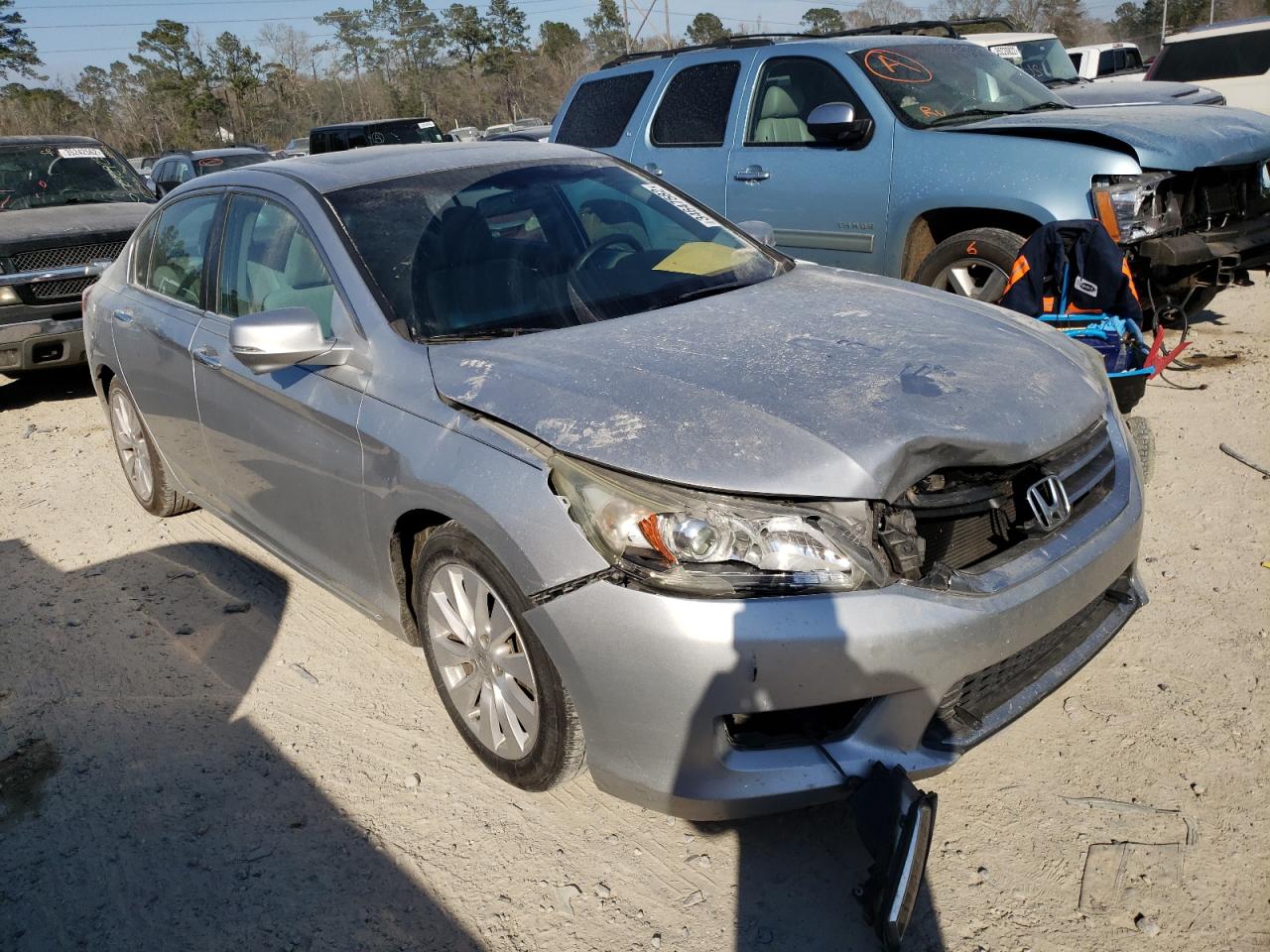HONDA ACCORD EX 2013 with VIN 1HGCR2F75DA247017 - Photo from auction