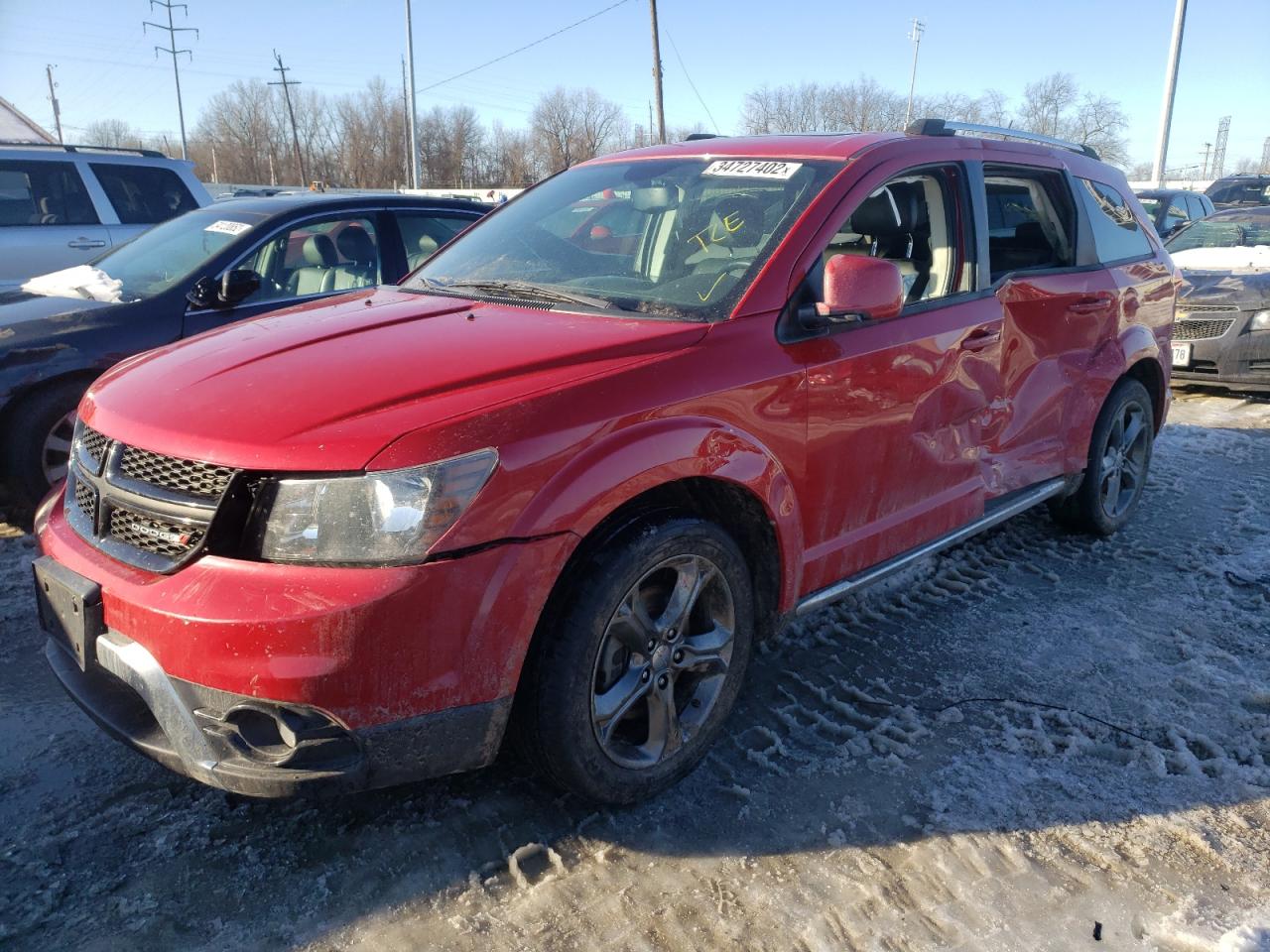 Photo 2 from auction – 2015 DODGE JOURNEY CR with VIN 3C4PDCGG6FT631483