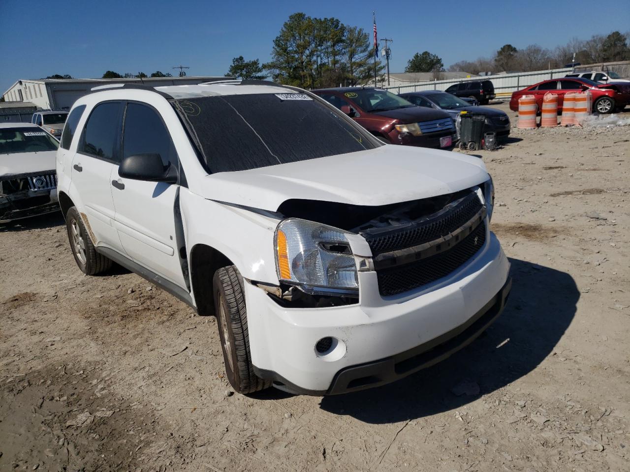 CHEVROLET EQUINOX LS 2008 with VIN 2CNDL23F486301910 - Photo from auction