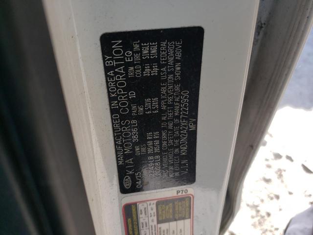 Photo 10 from auction – 2015 KIA SOUL with VIN KNDJN2A2XF7225950
