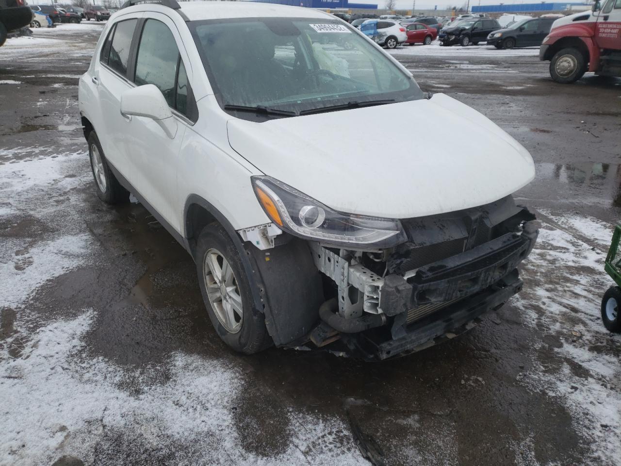 CHEVROLET TRAX 1LT 2018 with VIN KL7CJPSB8JB588525 - Photo from auction