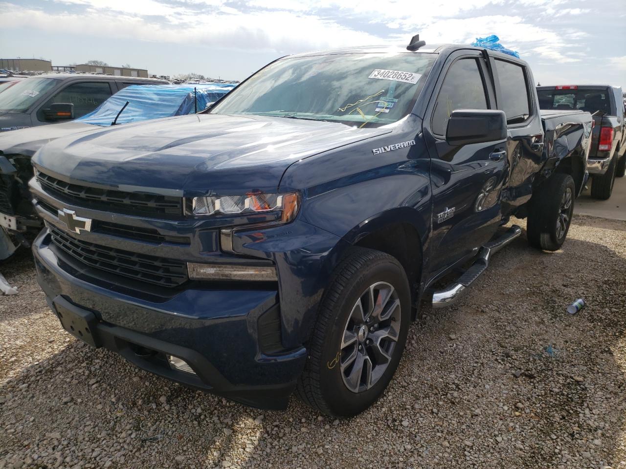 Photo 2 from auction – 2021 CHEVROLET SILVERADO with VIN 3GCPWDED4MG336512