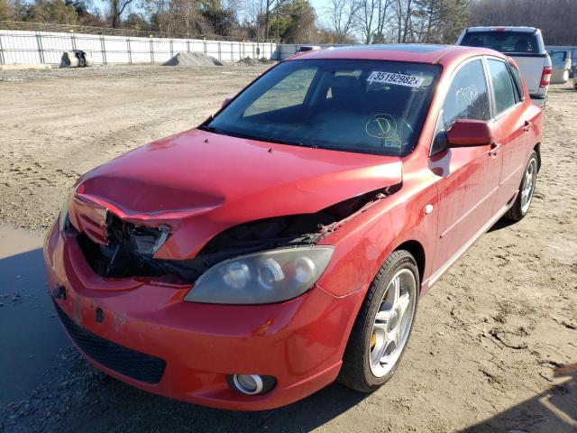 Photo 2 from auction – 2004 MAZDA 3 HATCHBAC with VIN JM1BK143341140234