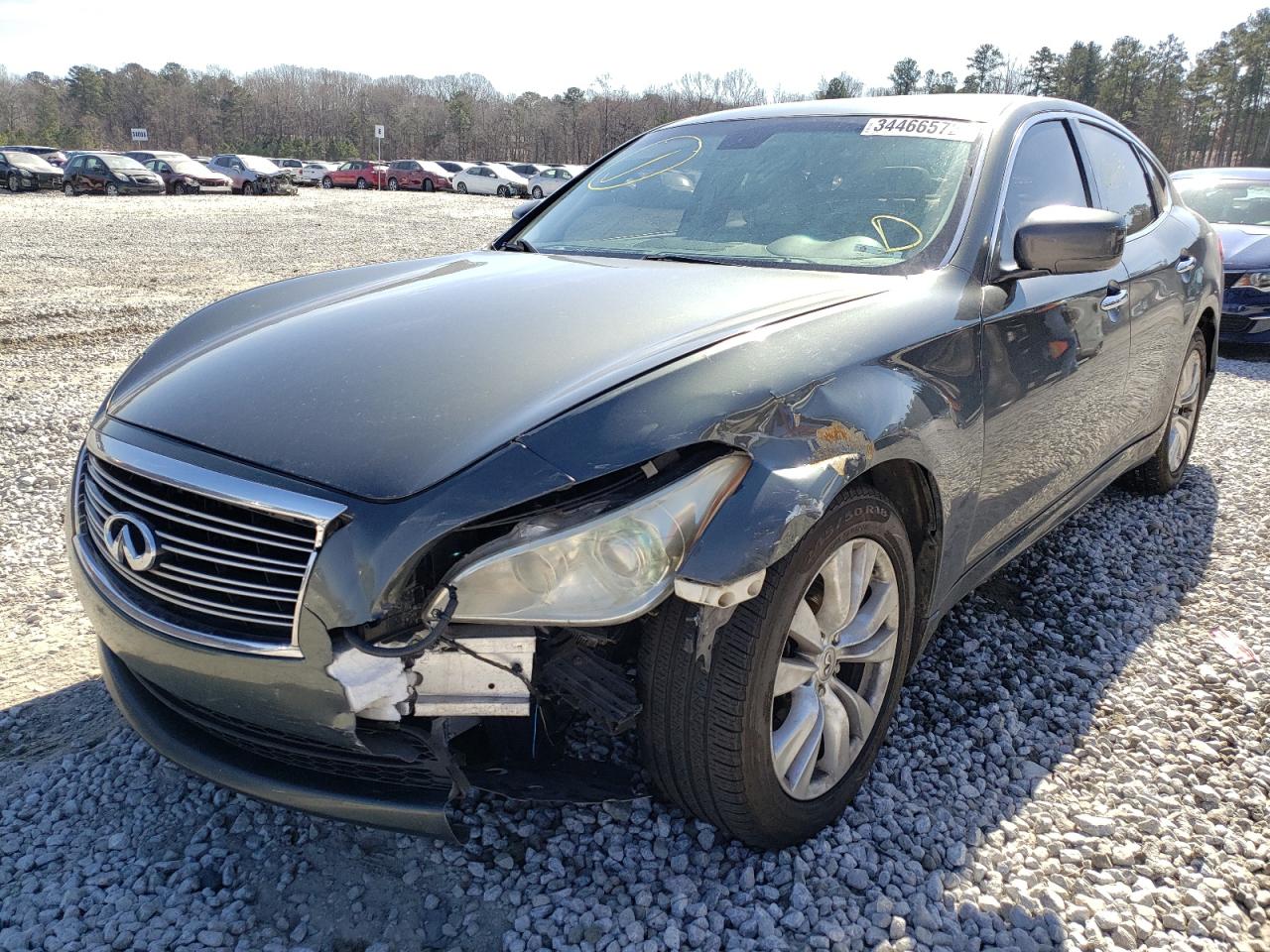 Photo 2 from auction – 2011 INFINITI M37 with VIN JN1BY1AP7BM320059